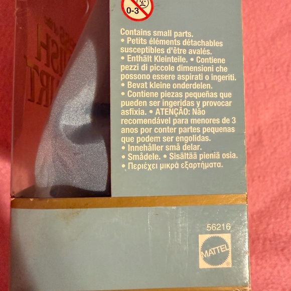 2002 Mattel PRINCESS OF THE DANISH COURT BARBIE Dolls of the World Princess NRFB - Picture 14 of 16